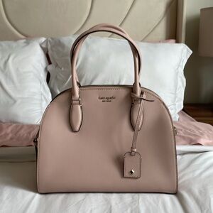 Kate Spade Large Dome Satchel - Dusty Pink